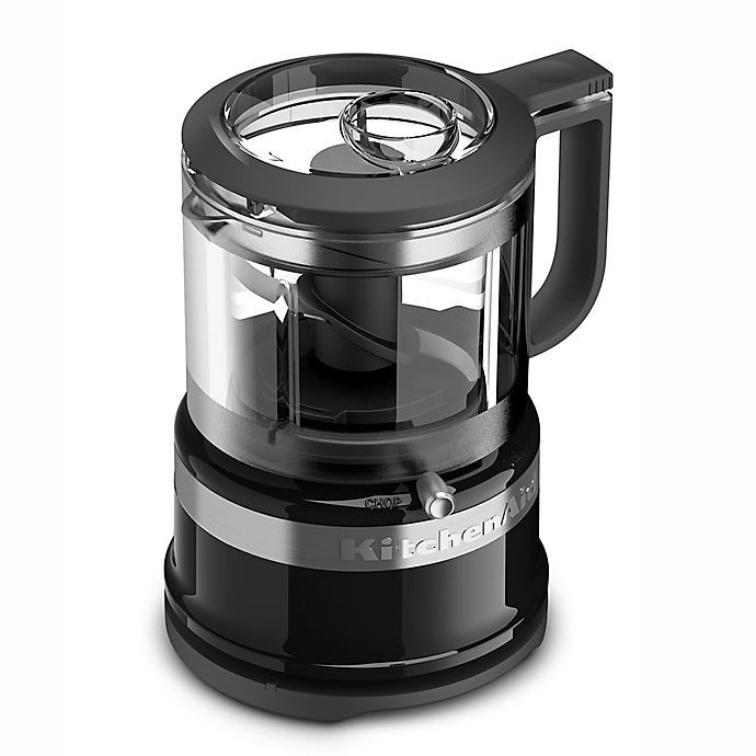 slide 2 of 3, KitchenAid 3.5 Cup Mini Food Processor, Onyx Black, 3.5 cup