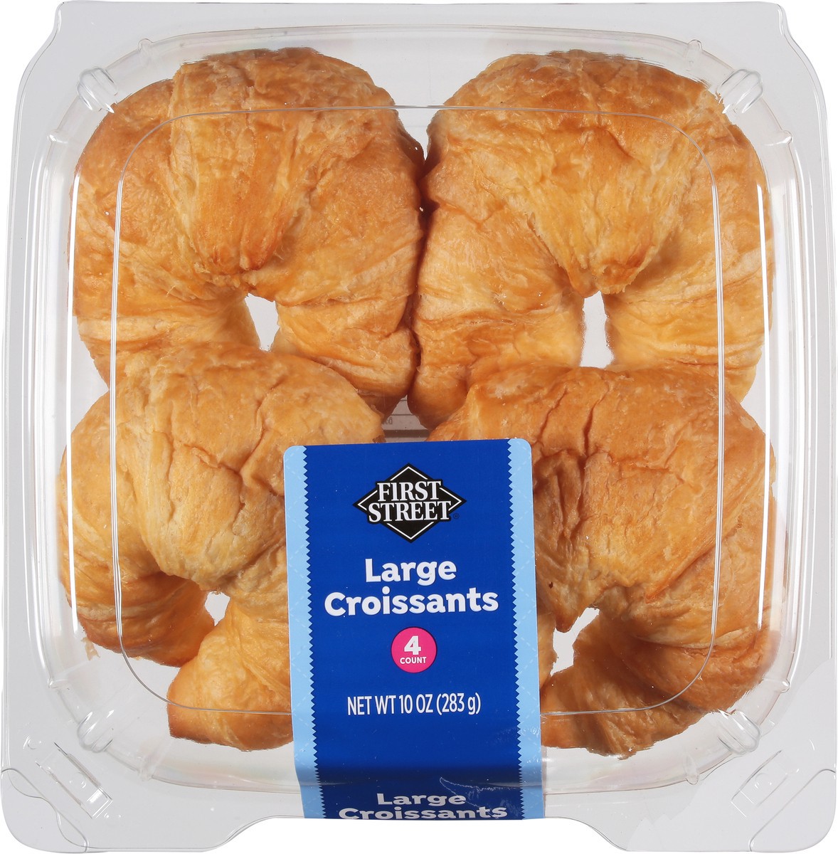 slide 12 of 13, First Street Gourmet Sweet Large Croissant, 4 ct