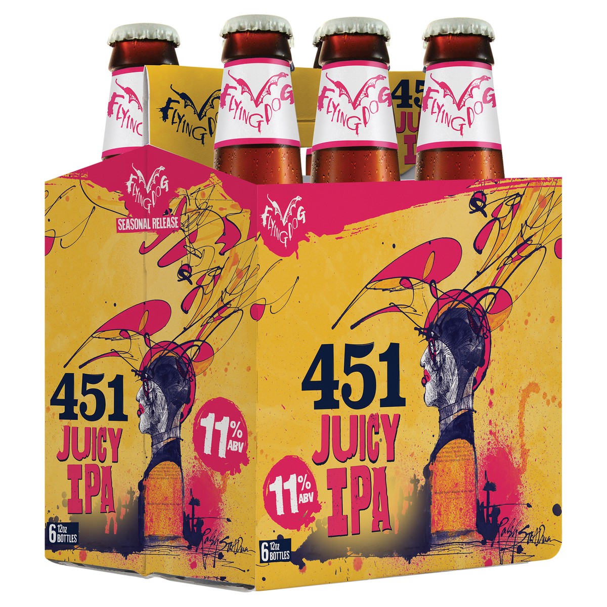 slide 7 of 8, Flying Dog The Fear, 72 oz