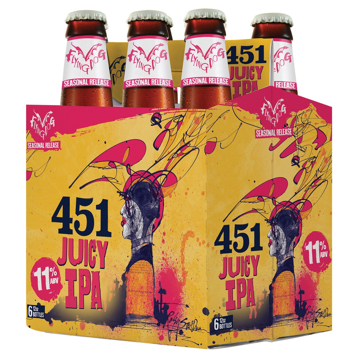 slide 6 of 8, Flying Dog The Fear, 72 oz