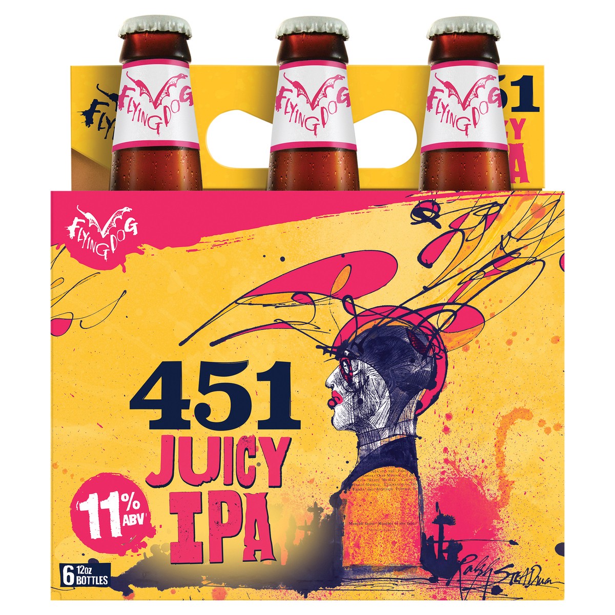 slide 2 of 8, Flying Dog The Fear, 72 oz