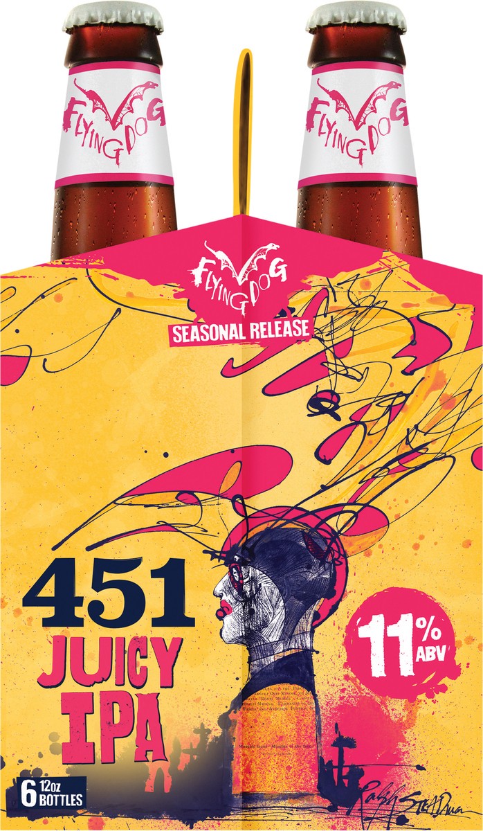 slide 4 of 8, Flying Dog The Fear, 72 oz