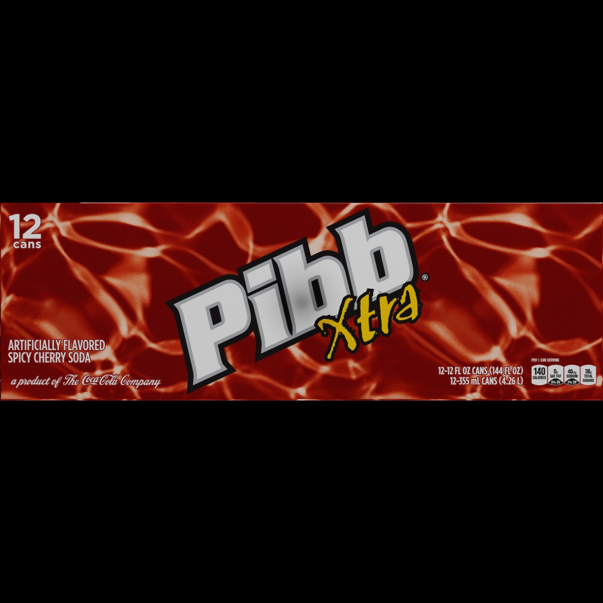 slide 7 of 10, Mr. Pibb Xtra Soda, 12 ct