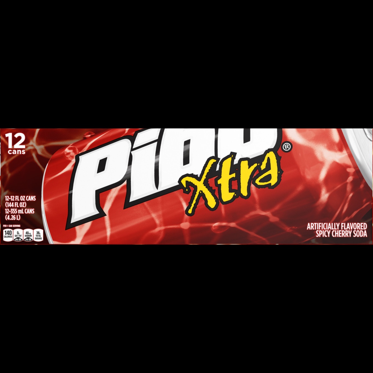 slide 10 of 10, Mr. Pibb Xtra Soda, 12 ct