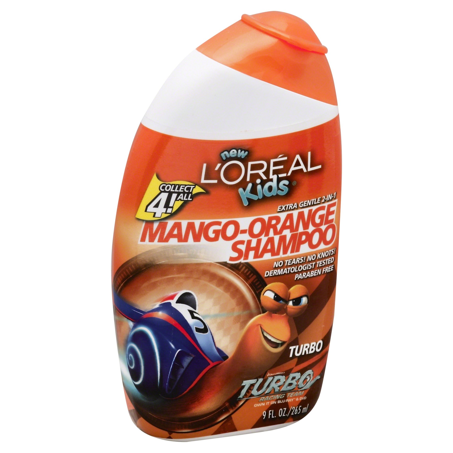 slide 1 of 5, L'Oréal Dragon 2 Kids Extra Gentle 2 in 1 Orange Shampoo, 9 fl oz