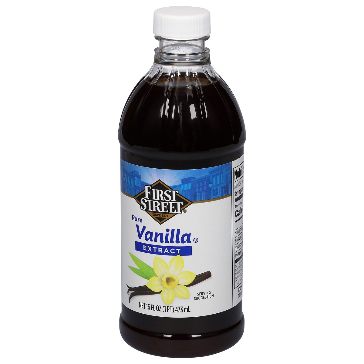 slide 6 of 13, First Street Pure Vanilla Extract, 16 oz