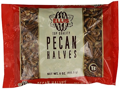 slide 1 of 1, Ellis Pecan Halves, 8 ct