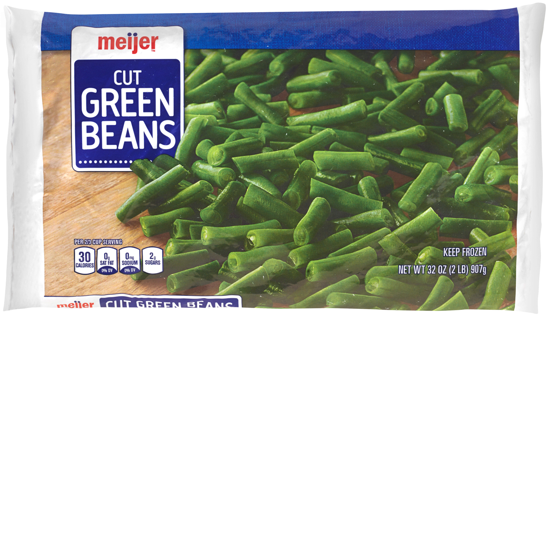 Meijer Frozen Cut Green Beans, 32 oz
