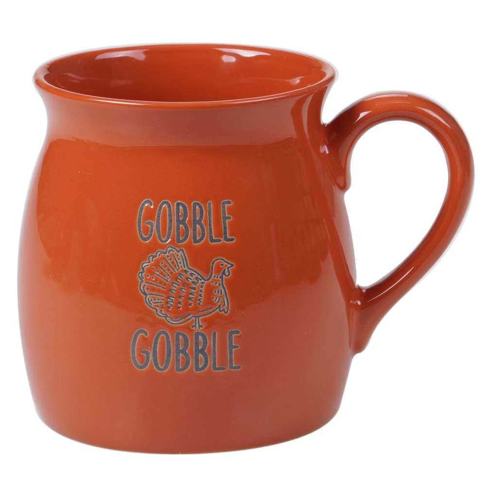 slide 1 of 1, Holiday Home Gobble Gobble Hot Wax Relief Mug, 1 ct
