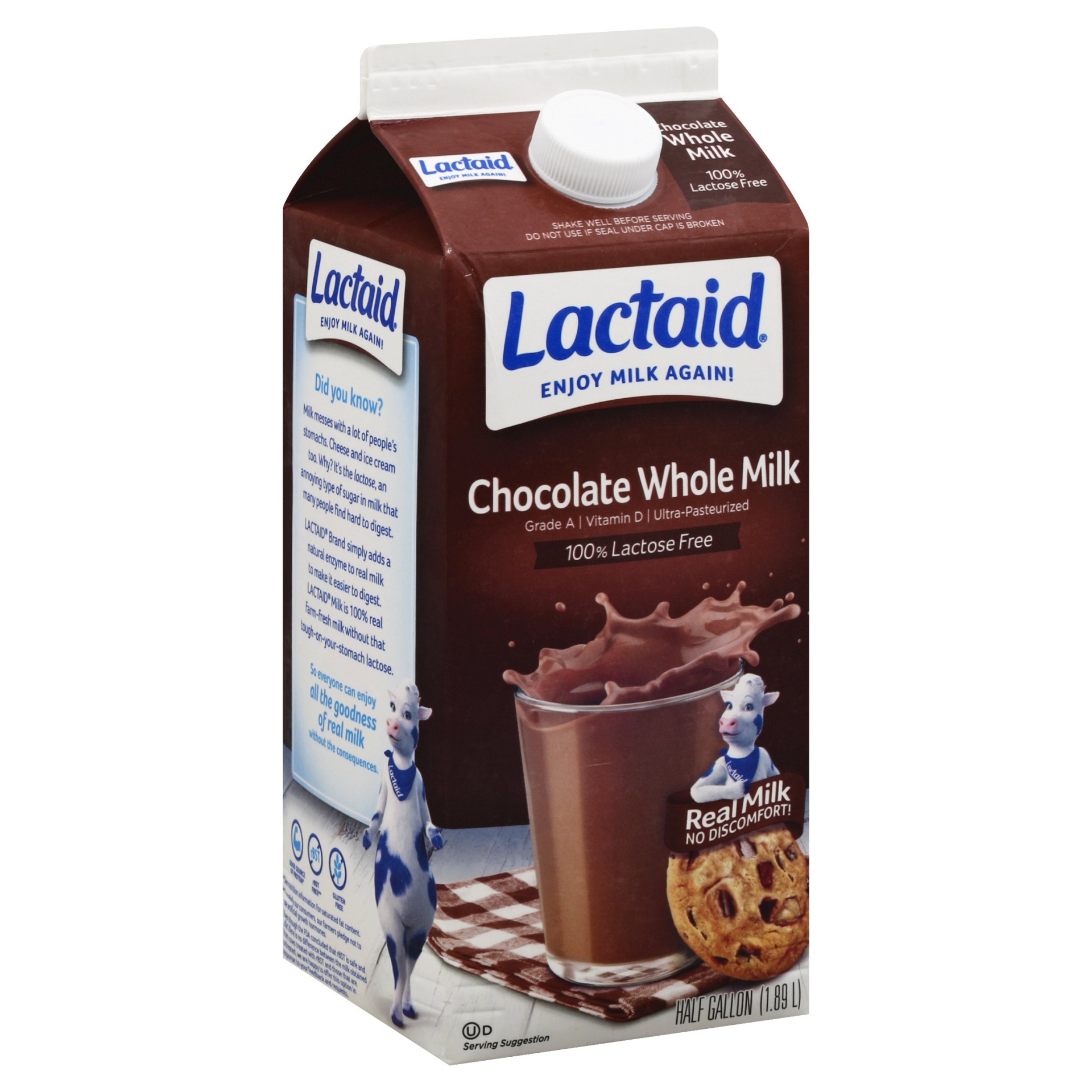 Lactaid Chocolate Whole Milk 64 oz | Shipt