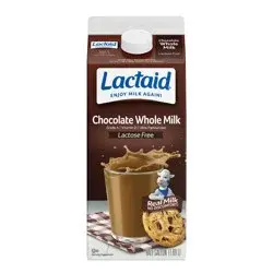 Lactaid Chocolate Whole Milk, 64 oz