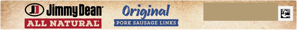 slide 4 of 9, Jimmy Dean All-Natural* Original Pork Sausage Links, 10 Count, 212.62 g