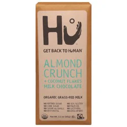 Hu Almond Crunch + Coconut Flakes Milk Chocolate 2.1 oz
