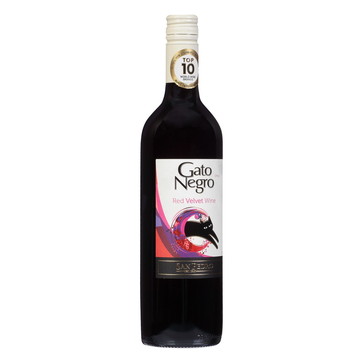 slide 6 of 8, Gato Negro Red Velvet, 750 ml