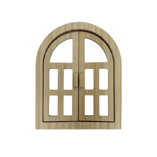 slide 1 of 3, Miniature Arch Window By Make Market, 4.65 in x 0.59 in x 5.83 in