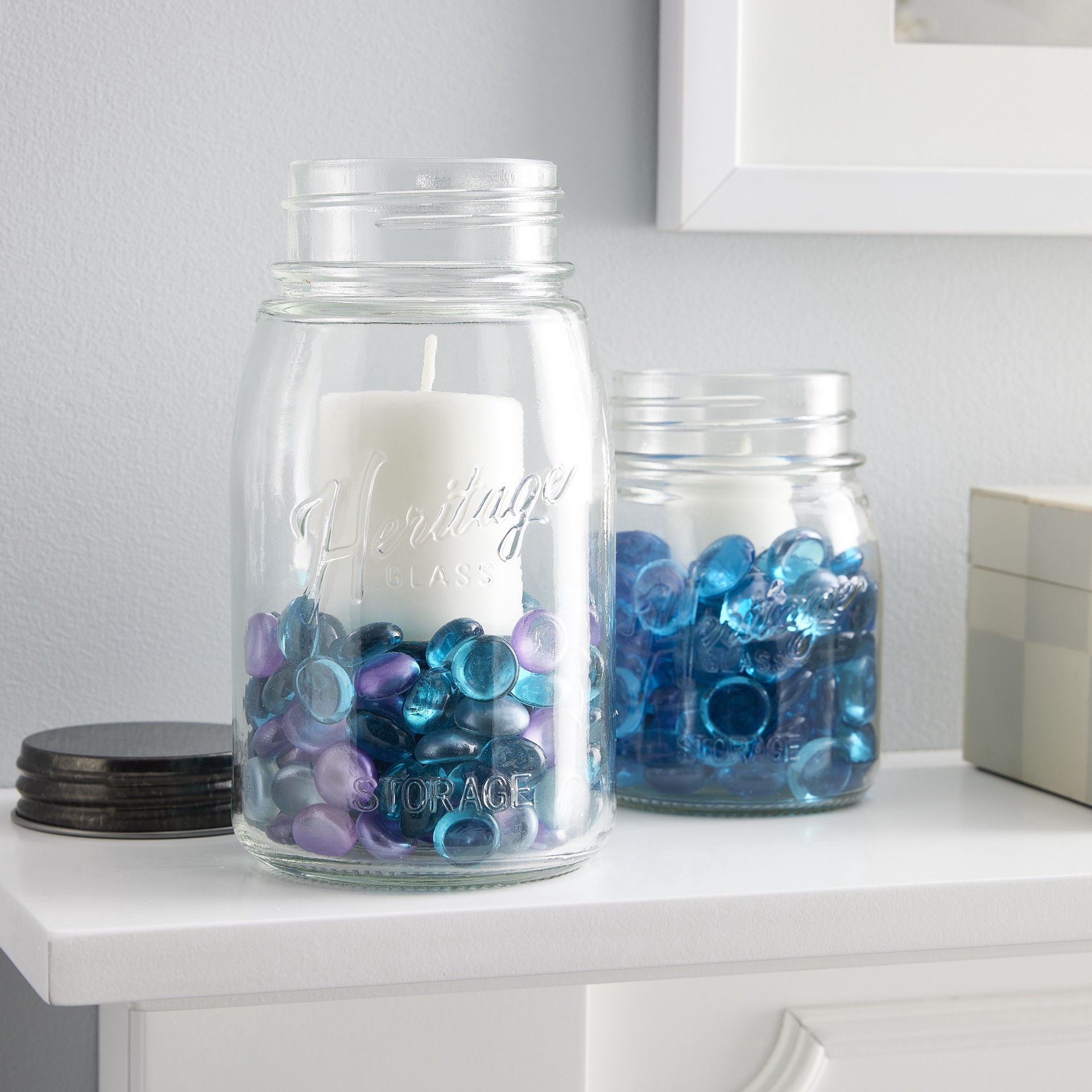 slide 2 of 3, Mix Blue & Purple Gems By Ashland, 18 oz