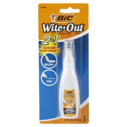 BIC Wite-Out 2-in-1 Correction Fluid