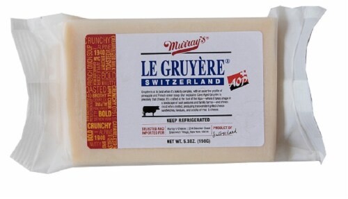 slide 2 of 2, Murray's Le Gruyere Cheese, 5.3 oz