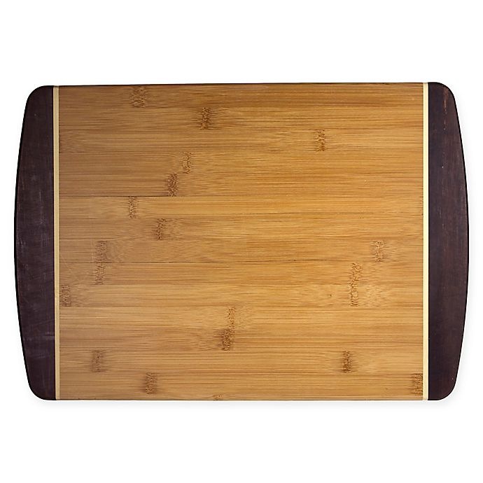 slide 1 of 1, Totally Bamboo Java Java Cutting/Serving Board, 11 in x 15 in