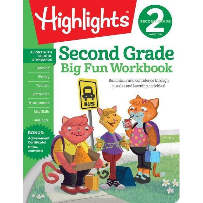 slide 1 of 1, Second Grade Big Fun Workbook - (Highlights Big Fun Workbooks) (Paperback), 1 ct