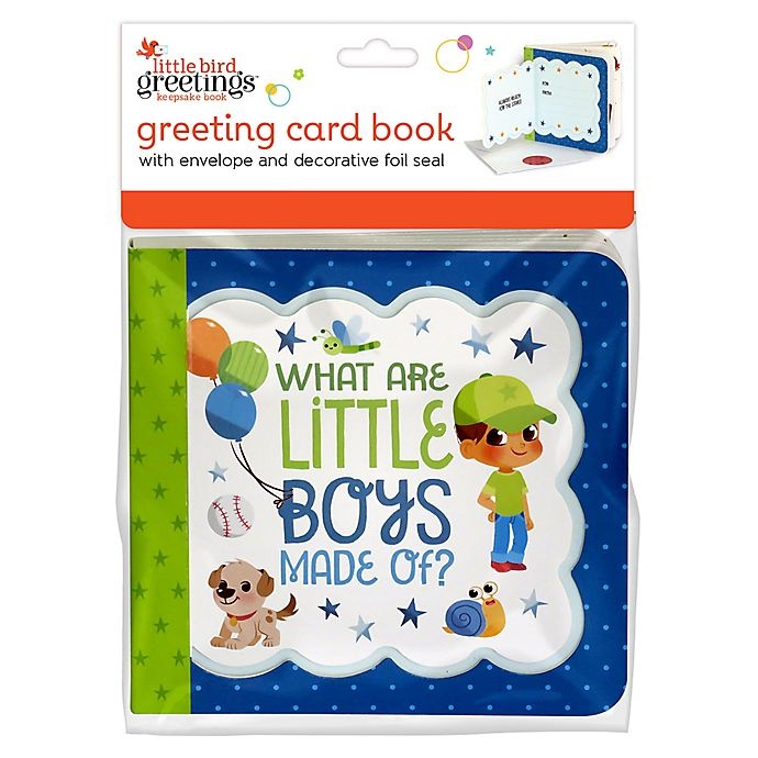 slide 1 of 2, Cottage Door Press Boys Made Greeting Card Book, 1 ct