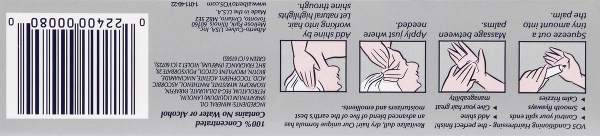 slide 2 of 5, Alberto VO5 Hairdressing 1.5 oz, 1.5 oz