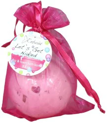 Enfusia Fizz & Foam Let's Get Naked Bath Bomb 9.5 oz
