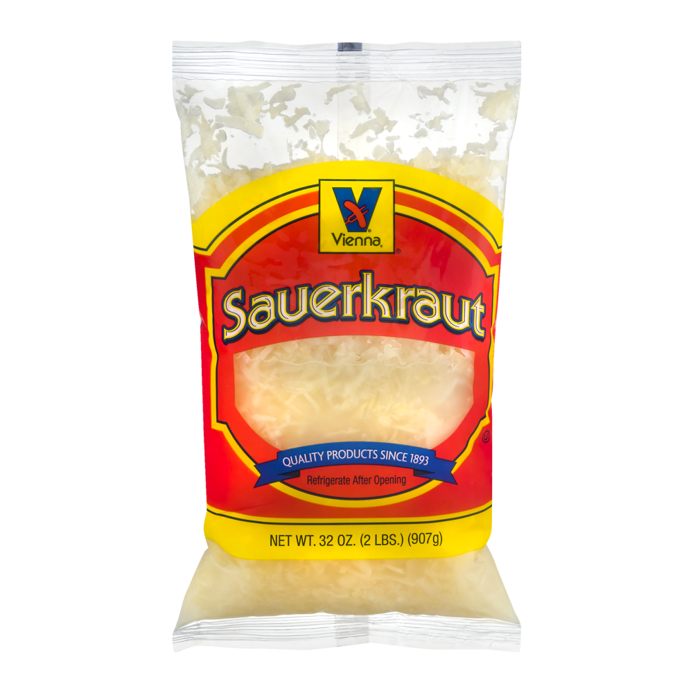 slide 1 of 1, Vienna Sauerkraut, 32 oz