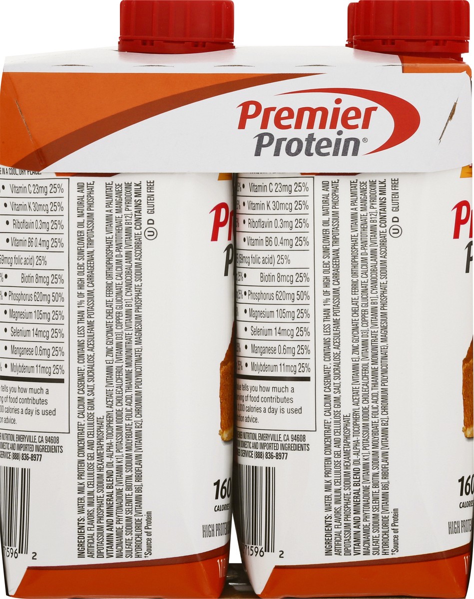 slide 7 of 9, Premier Protein 4 Pack Limited Edition Pumpkin Spice Protein Shakes 4 ea, 4 ct