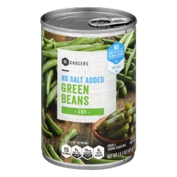 SE Grocers Green Beans Cut No Salt Added