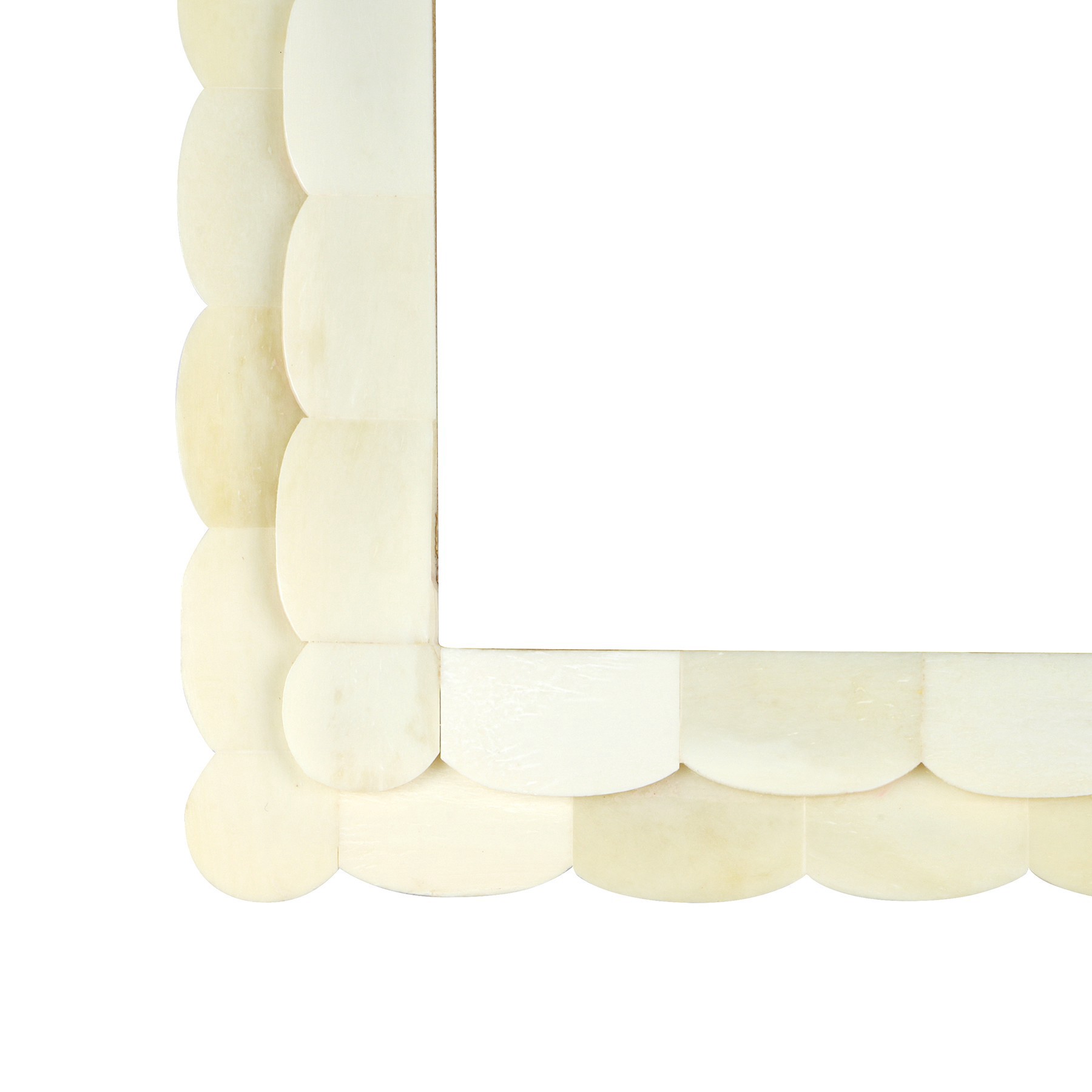 slide 3 of 3, 4" X 6" Gold Scalloped Bone Tabletop Frame, Treasured Finds By Ashland, 4 in x 6 in