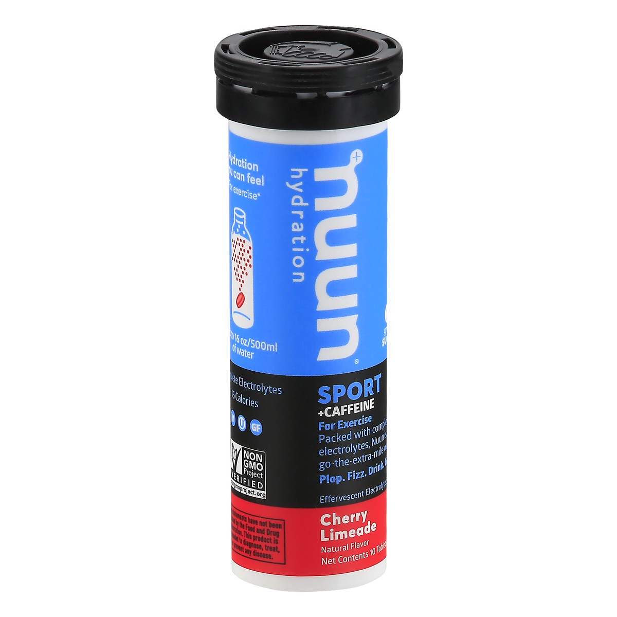 slide 3 of 12, Nuun Hydration Tablets Cherry Limeade Sport + Caffeine - 10 ct, 10 ct