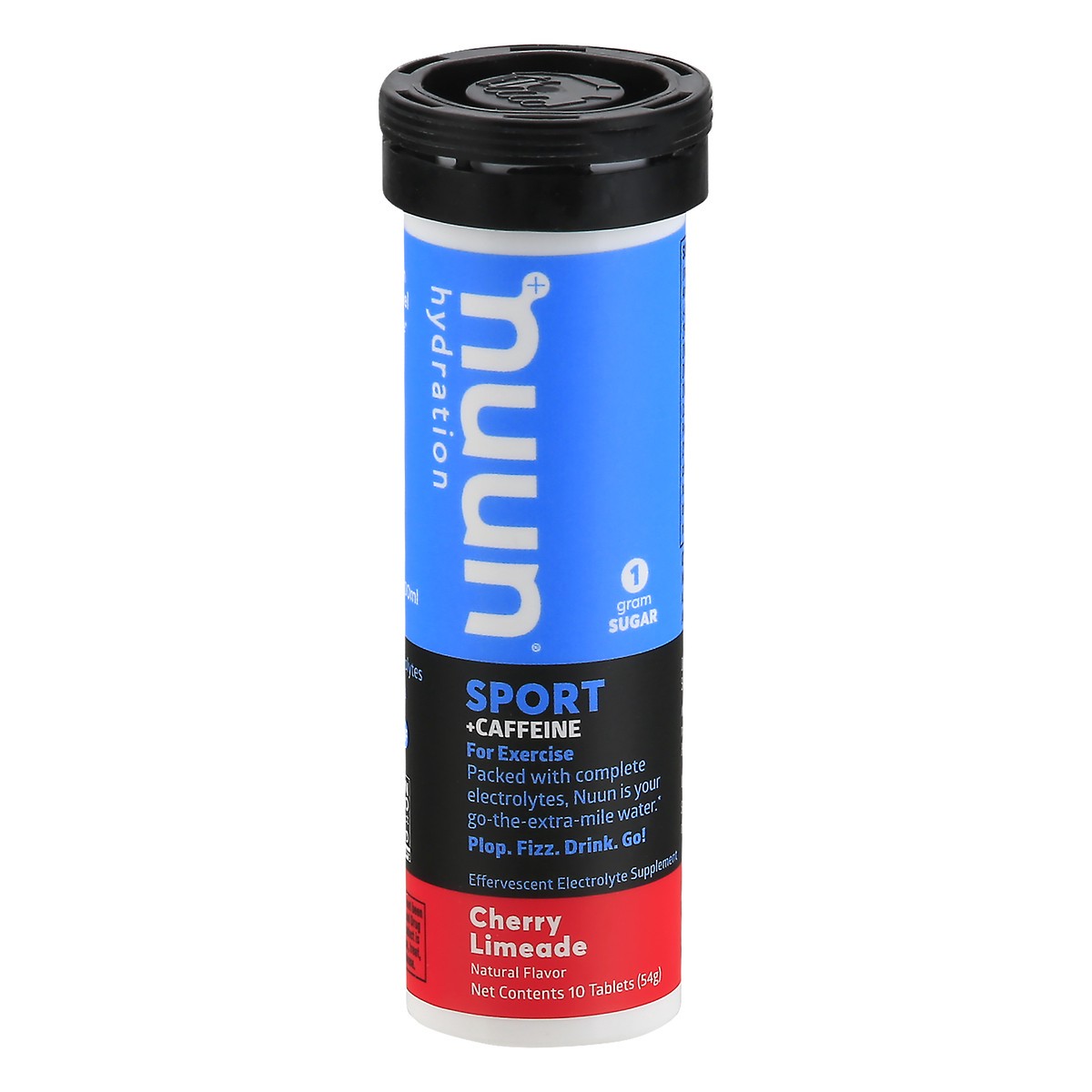 slide 9 of 12, Nuun Hydration Tablets Cherry Limeade Sport + Caffeine - 10 ct, 10 ct