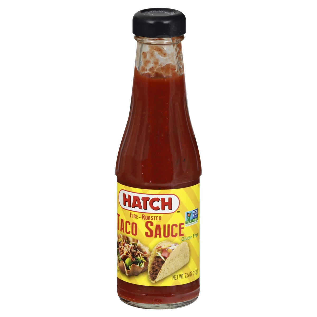 slide 3 of 11, Hatch Fire Roasted Taco Sauce, 7.5 oz