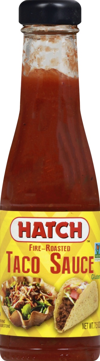 slide 9 of 11, Hatch Fire Roasted Taco Sauce, 7.5 oz
