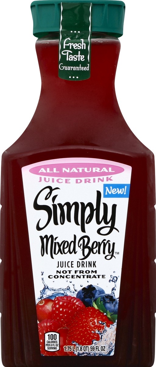 slide 4 of 4, Simply Mixed Berry Punch - 59 fl oz, 59 fl oz