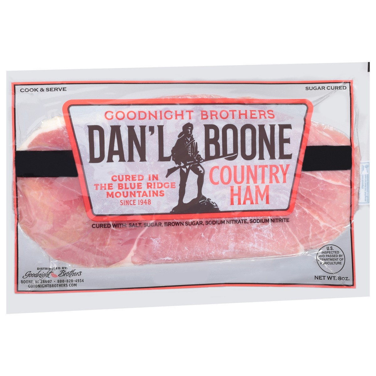 slide 9 of 14, Dan'I Boone Inn Brand Center & Ends Country Ham 8 oz, 8 oz