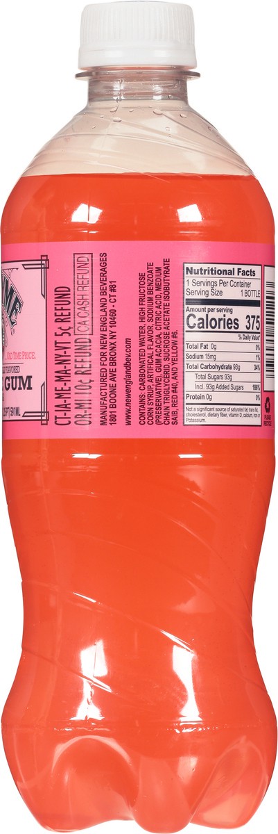 slide 4 of 14, Old Tyme Bubble Gum Soda, 20 fl oz