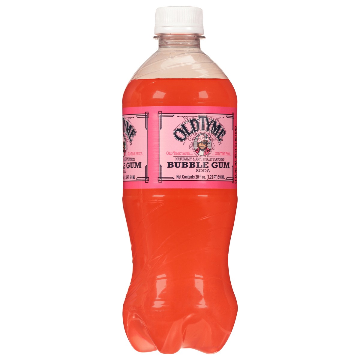 slide 6 of 14, Old Tyme Bubble Gum Soda, 20 fl oz