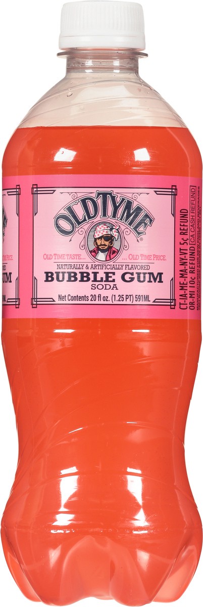slide 11 of 14, Old Tyme Bubble Gum Soda, 20 fl oz