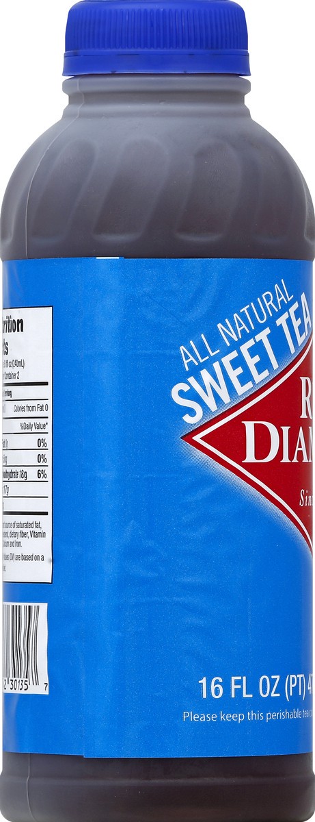 slide 3 of 4, Red Diamond Sweet Tea, 16 oz