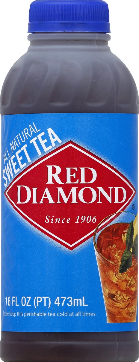 slide 4 of 4, Red Diamond Sweet Tea, 16 oz