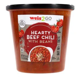 Beef Chili with Beans Soup