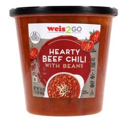 Beef Chili with Beans Soup