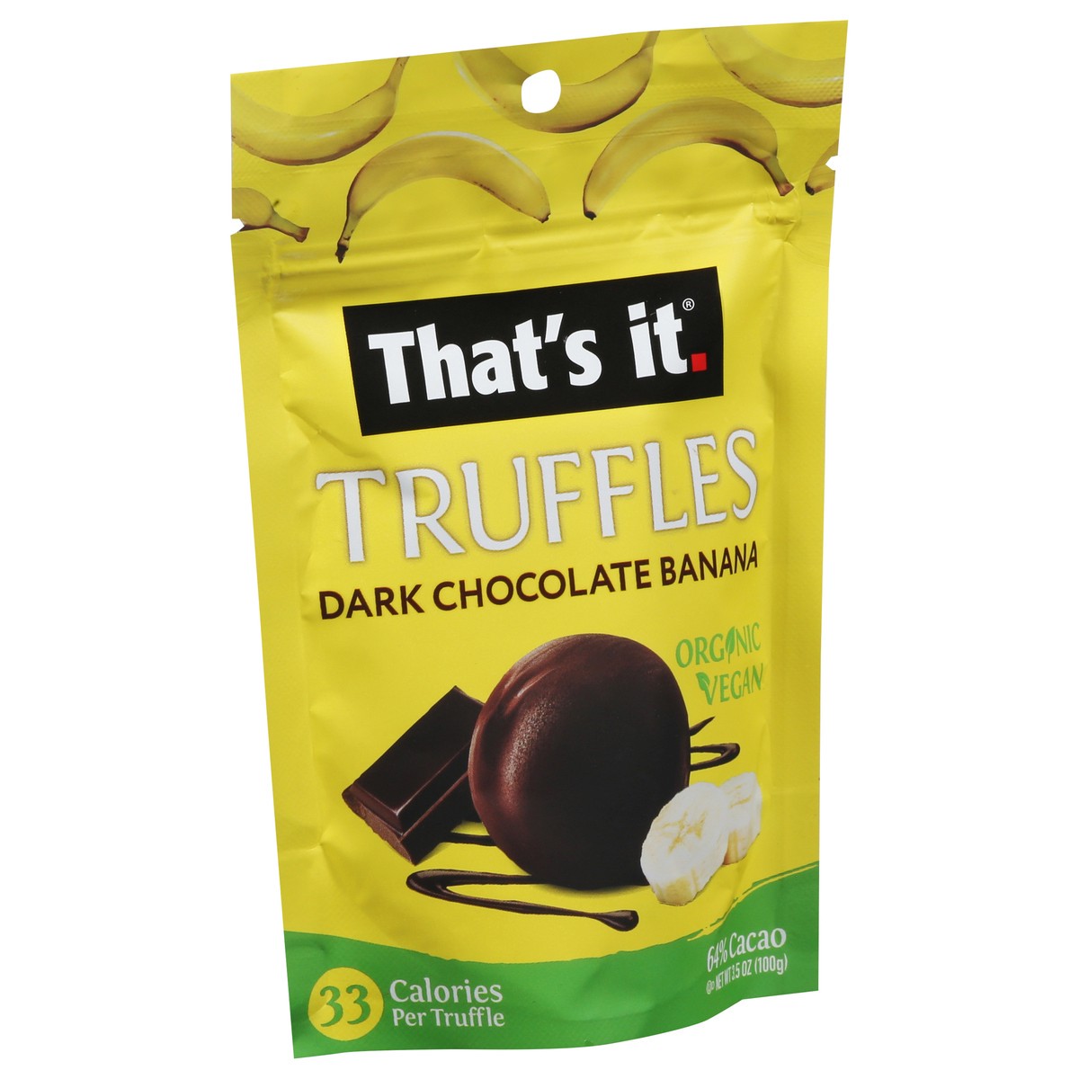 slide 7 of 14, That's it. Organic Dark Chocolate Banana Truffles 3.5 oz, 3.5 oz