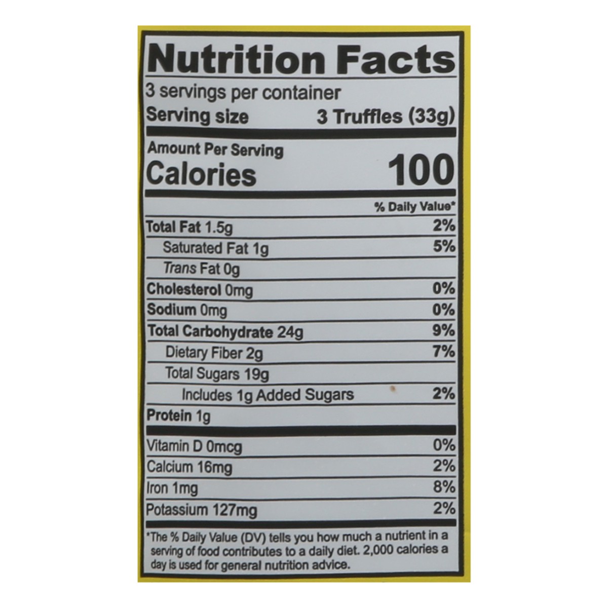 slide 5 of 14, That's it. Organic Dark Chocolate Banana Truffles 3.5 oz, 3.5 oz