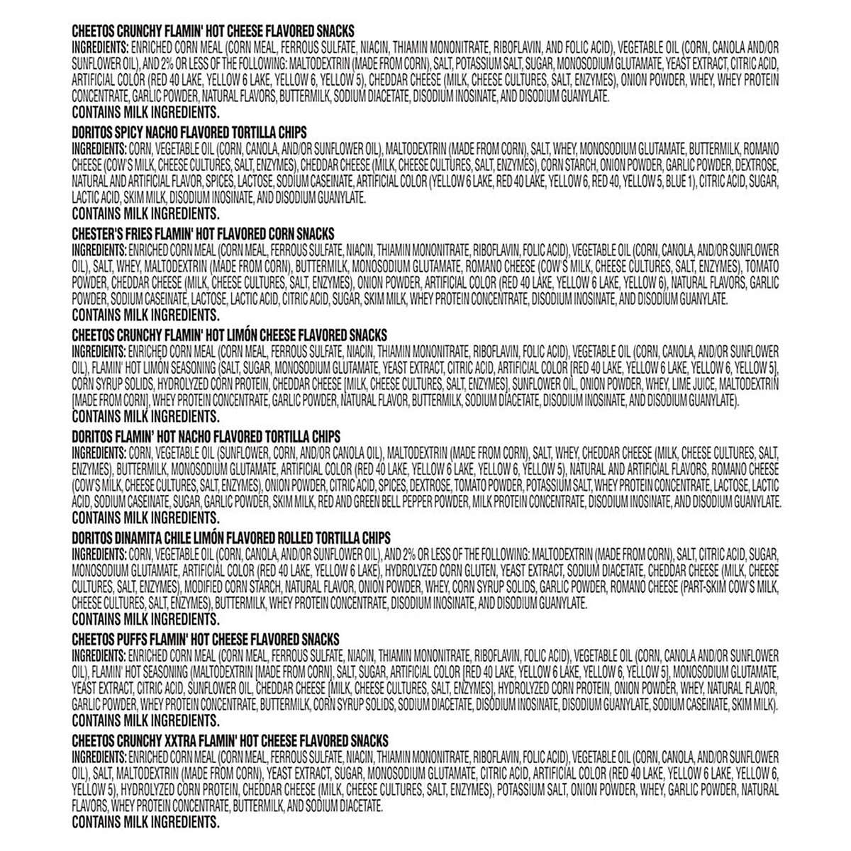 slide 8 of 11, Frito-Lay Fiery Mix, Assorted, Mega Size, 42 ct