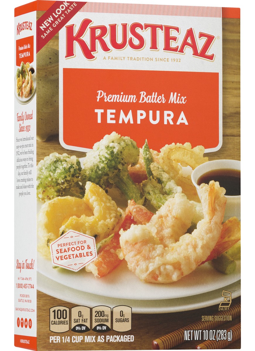 slide 6 of 11, Krusteaz Tempura Batter Mix, 10 oz