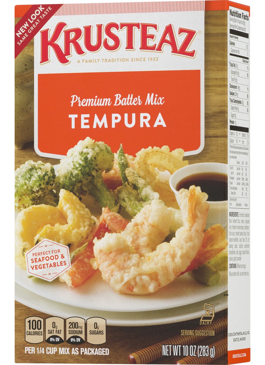 slide 4 of 11, Krusteaz Tempura Batter Mix, 10 oz