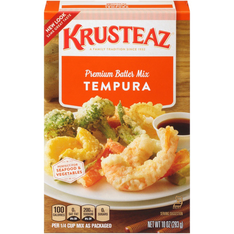 slide 1 of 11, Krusteaz Tempura Batter Mix, 10 oz